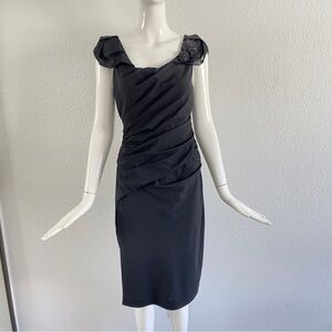 Vera wing black Dress